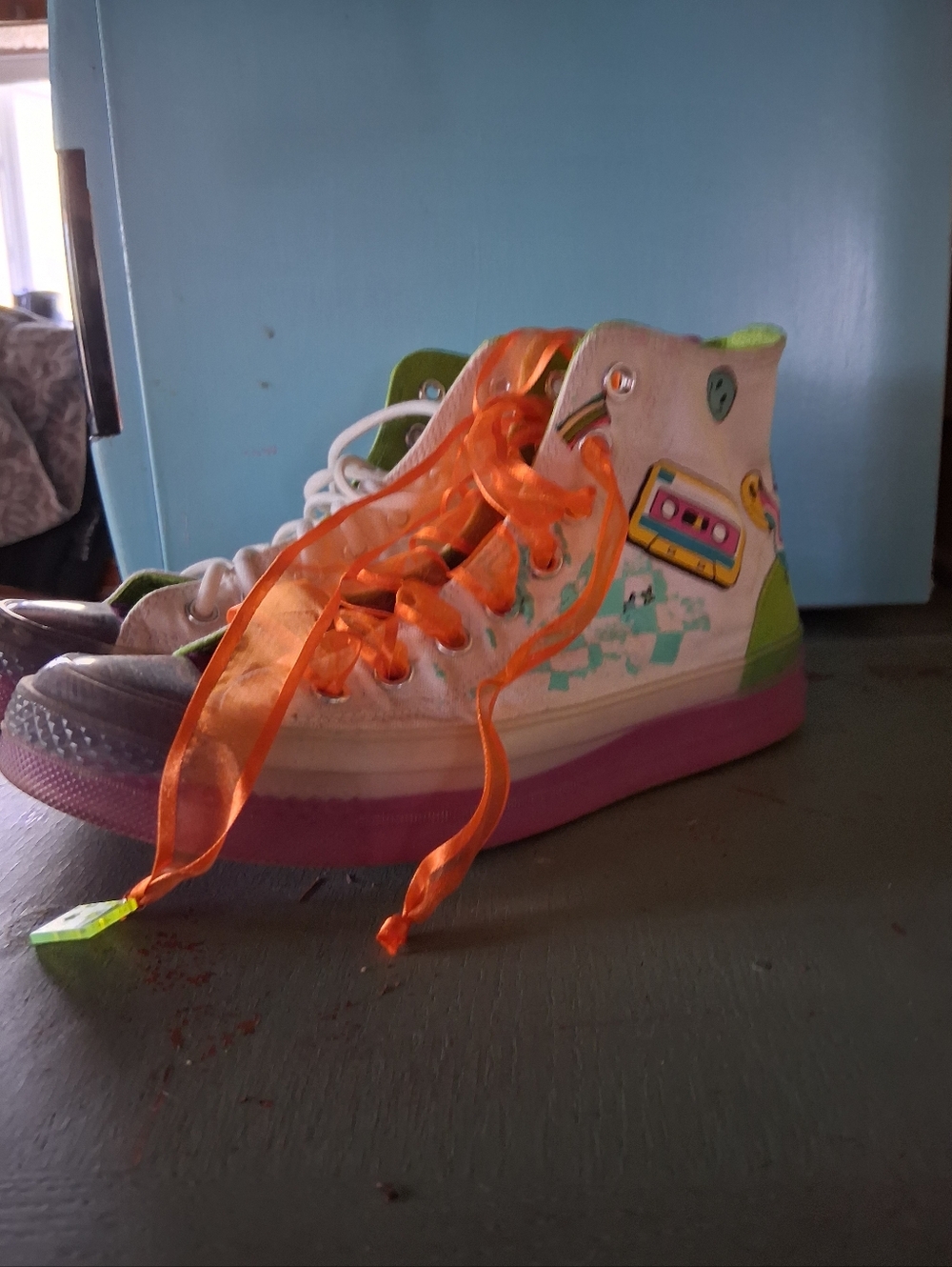 One Of A Kind Upcycled Converse